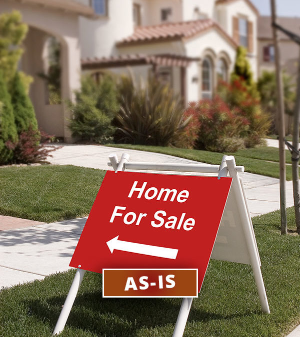 What it Means to Sell a House “As Is”